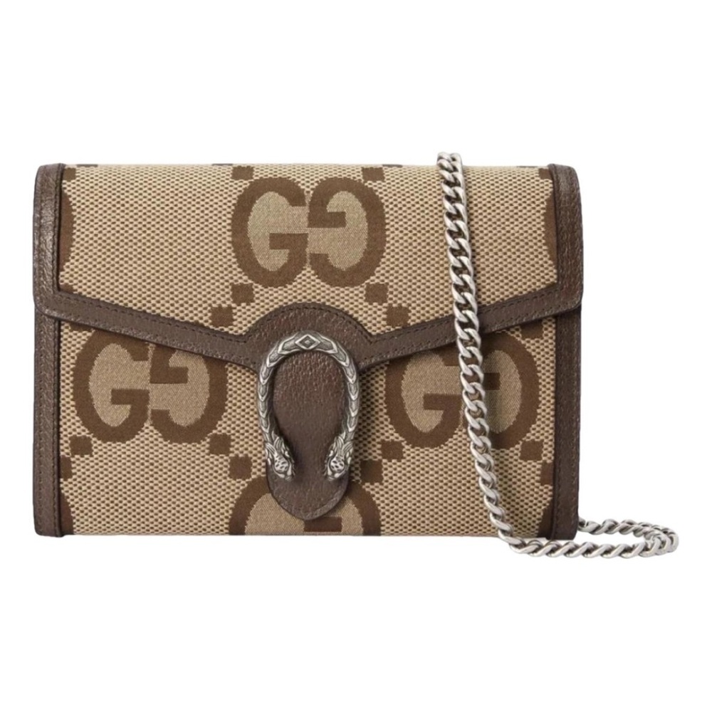 Gucci Brown Crossbody Bag with Monogram Design